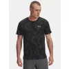 Pánské triko UNDER ARMOUR UA LAUNCH PRINTED SS 6006110-016 ŠEDÁ