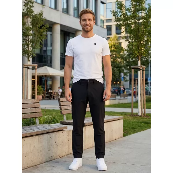  Pánské kalhoty ALTISPORT ATS TROUSER SLIM-FIT ČERNÁ 