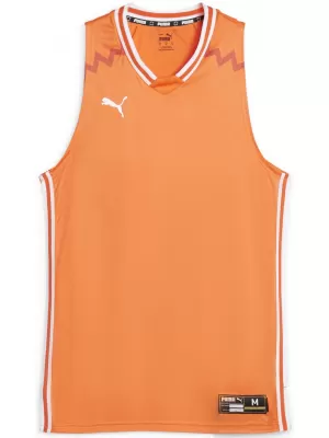 Pánské tílko PUMA HOOPS TEAM GAME JERSEY 67662808 GOLDEN POPPY