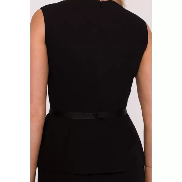  Dámské šaty STYLOVE S427 BLACK 