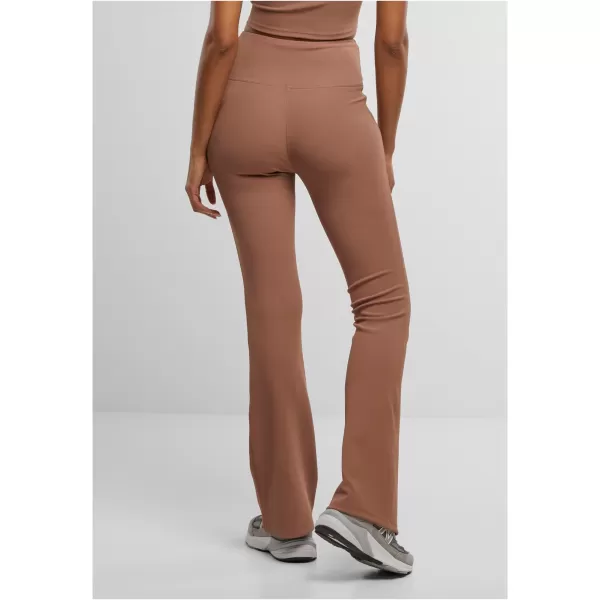  Dámské kalhoty URBAN CLASSICS TB7801 LIGHT BROWN 