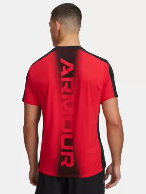 Pánské triko UNDER ARMOUR UA HG WORDMARK SS 6007758-600 ČERVENÁ