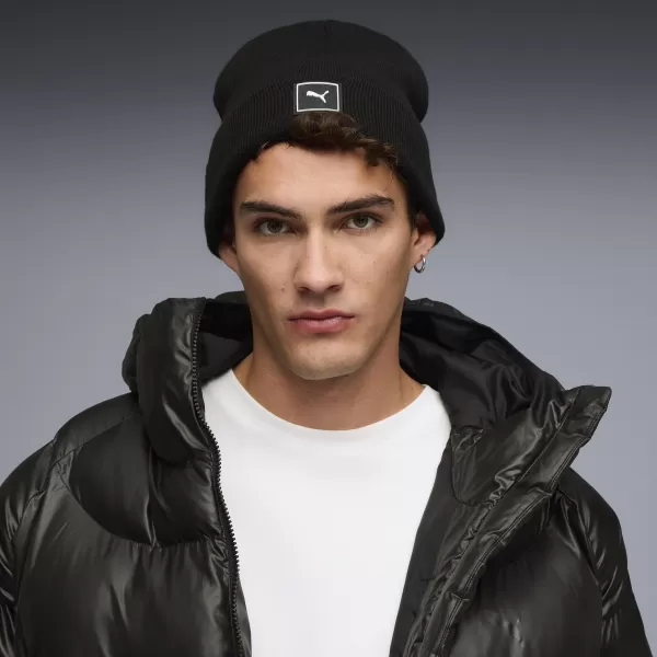  Čepice PUMA WARDROBE ESS HIGH CROWN BEANIE 02640901 PUMA BLACK 