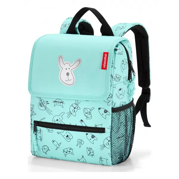  Batoh REISENTHEL BACKPACK KIDS CATS AND DOGS MINT 