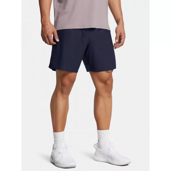  Pánské kraťasy UNDER ARMOUR TECH VENT 7IN SHORTS 1388645-410 MODRÁ 