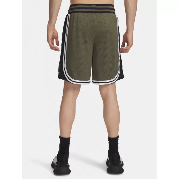  Pánské kraťasy UNDER ARMOUR UA M COURTSIDE SHORT 6004087-390 ZELENÁ 