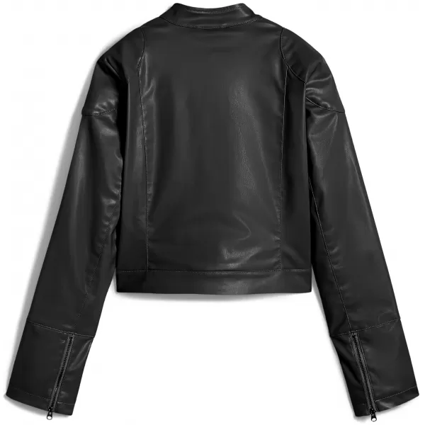  Dámské bunda PUMA FUTURE PUMA ARCHIVE PLEATHER RACER JACKET 63217001 PUMA BLACK 