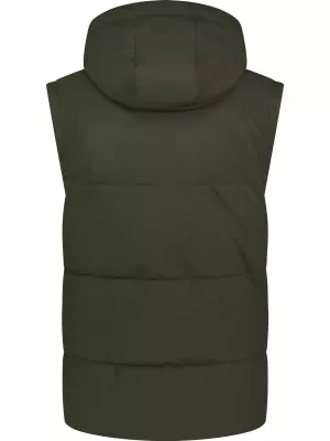 Pánská zimní vesta NORDBLANC NUMINOUS NBWJM8062 ARMÁDNÍ ZELENÁ