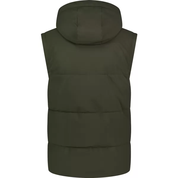  Pánská zimní vesta NORDBLANC NUMINOUS NBWJM8062 ARMÁDNÍ ZELENÁ 