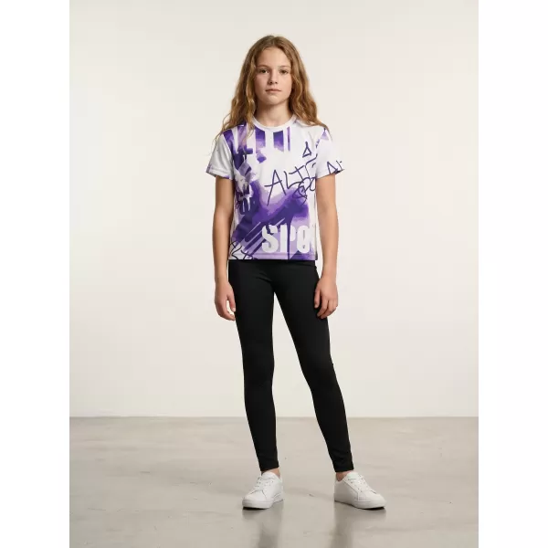  Dětské funkční triko premium ALTISPORT VOJ/ALK076TR01 VIOLET/WHITE 