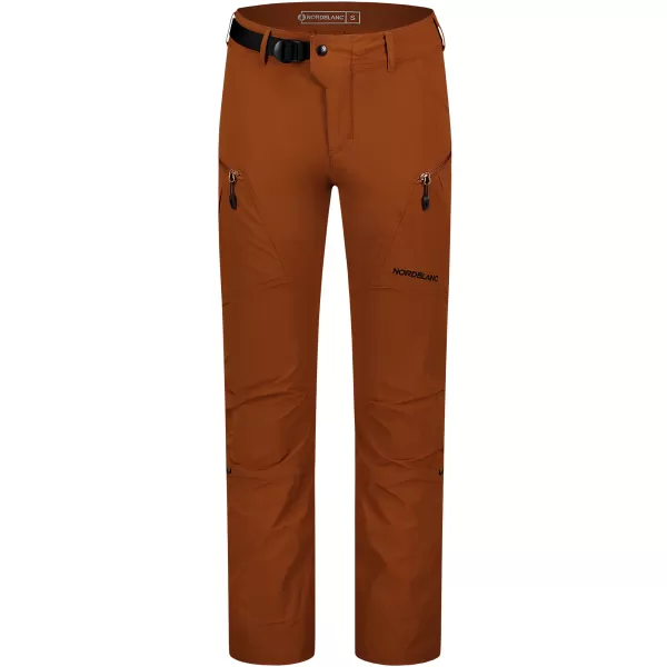  Pánské outdoorové kalhoty NORDBLANC FORGE NBSPM8191 HNĚDÁ 