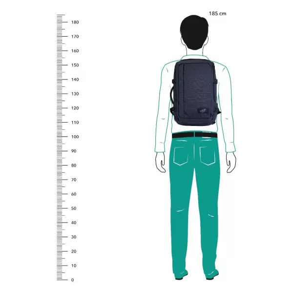  Batoh CABINZERO ADVENTURE 42L ABSOLUTE BLACK 