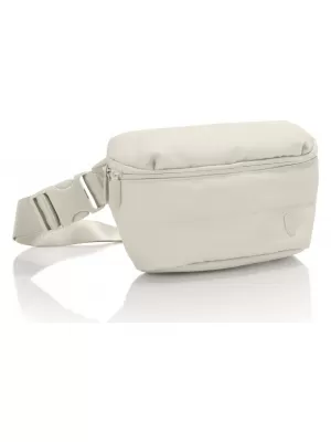 Ledvinka HEYS PUFFER MINI WAIST BAG OFF WHITE