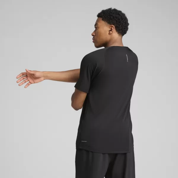  Pánské triko PUMA M RUN CLOUDSPUN TEE 52662901 PUMA BLACK 
