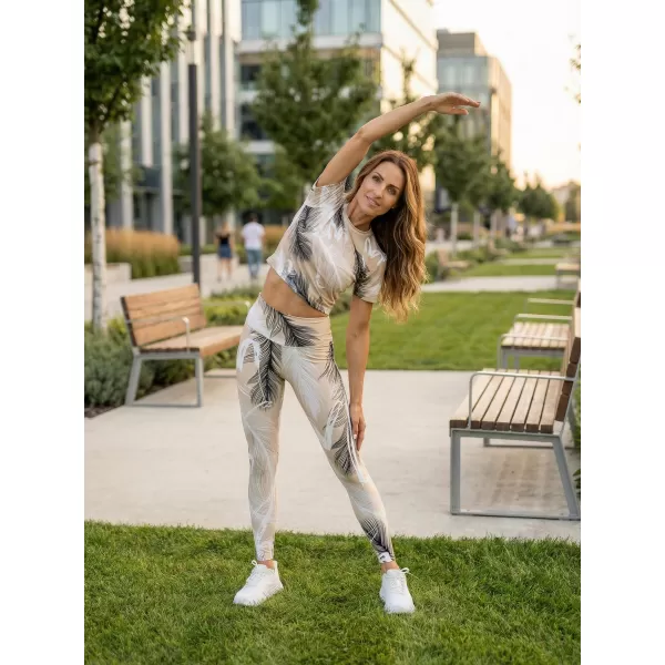 Dámský crop top premium ALTISPORT VOJ/ALW001TR07 HNĚDÁ 
