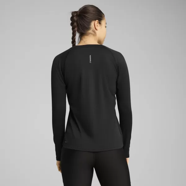  Dámské triko PUMA W RUN VELOCITY LONG SLEEVE (POLY) 52658101 PUMA BLACK 