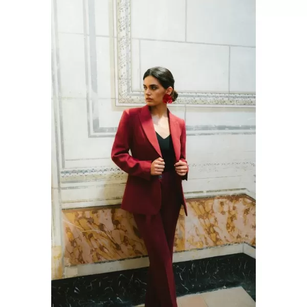  Dámské sako STYLOVE S417 MAROON 