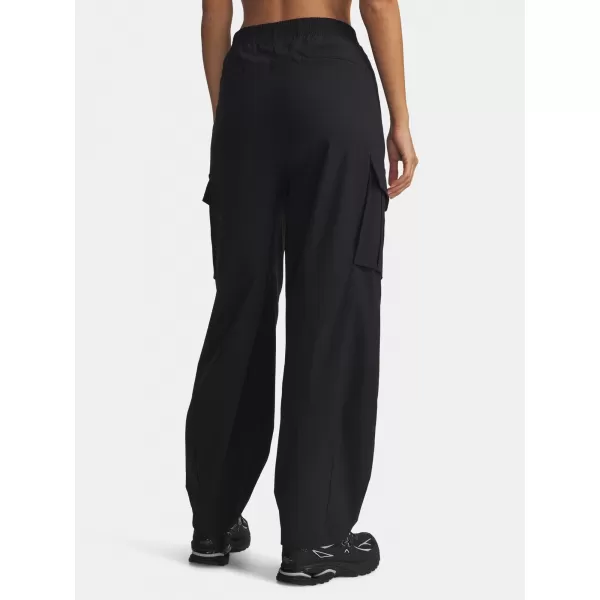  Dámské sportovní kalhoty UNDER ARMOUR UA UNSTOPPABLE RSTOP CARGO 6007025-001 ČERNÁ 