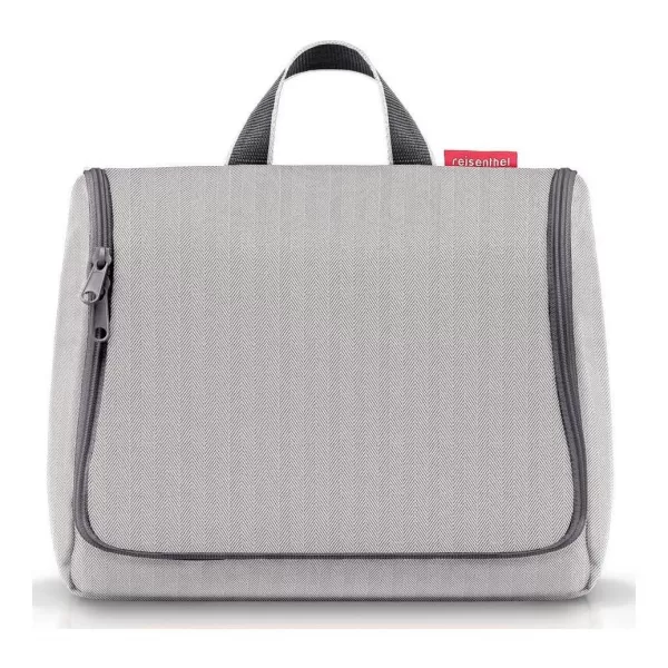  Taštička REISENTHEL TOILETBAG XL HERRINGBONE GREY 