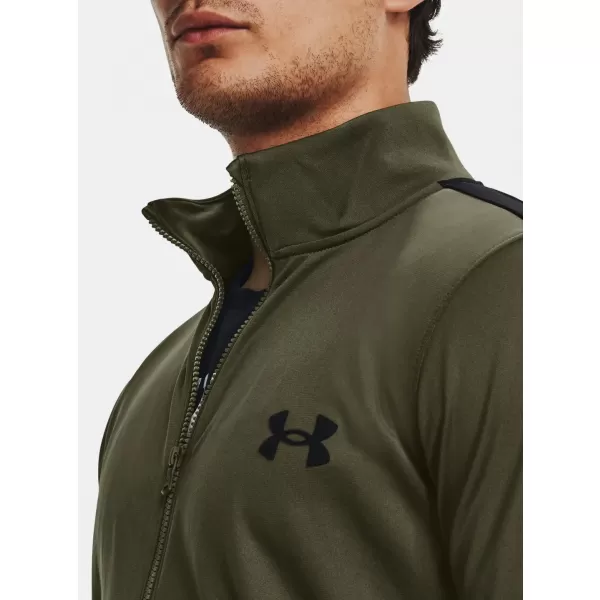  Pánská souprava UNDER ARMOUR UA KNIT TRACK SUIT 1357139-390 zelená 