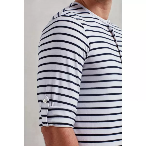  Pánská košile Premier | PR 218 WHITE/NAVY 