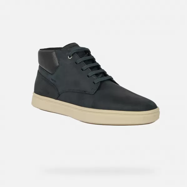  Pánské boty GEOX BALTMOORE G011371 TMAVĚ MODRÁ 