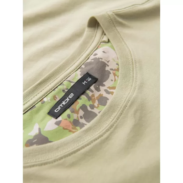  Pánské triko OMBRE OM-TSPT-0227 LIGHT GREY 