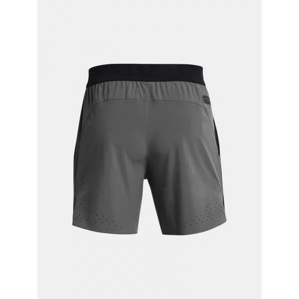  Pánské kraťasy UNDER ARMOUR UA PEAK WOVEN SHORTS 1376782-025 ŠEDÁ 