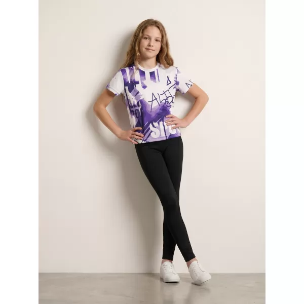  Dětské funkční triko premium ALTISPORT VOJ/ALK076TR01 VIOLET/WHITE 