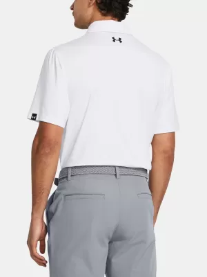Pánské triko UNDER ARMOUR UA T2G POLO LB 1383255-100 BÍLÁ