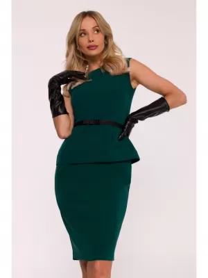 Dámské šaty STYLOVE S427 GREEN