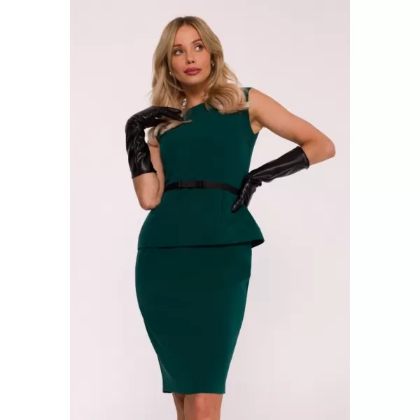  Dámské šaty STYLOVE S427 GREEN 