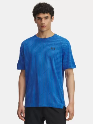 Pánské triko UNDER ARMOUR TECH VENT JACQUARD MODRÁ