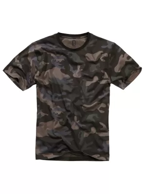 Pánské triko BRANDIT 4200 DARKCAMO