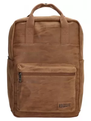 Batoh ENRICO BENETTI ROTTERDAM 13 NOTEBOOK BACKPACK CAMEL