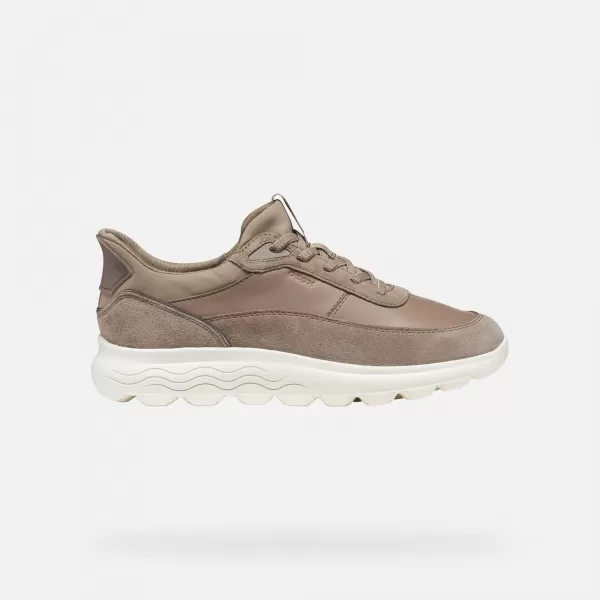  Dámské tenisky GEOX SPHERICA PLUS G009590 BÉŽOVÁ 