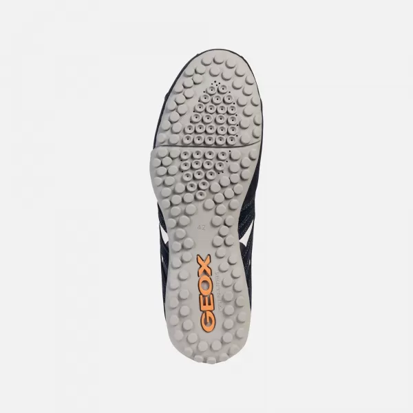  Pánské tenisky GEOX SNAKE G002632 TMAVĚ MODRÁ 