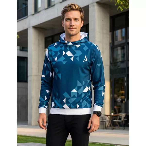  Pánská funkční mikina premium ALTISPORT VOJ/ALM108MI01 NAVY-BÍLÁ 