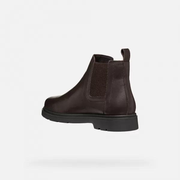  Pánské boty GEOX SPHERICA EC1 G006535 TMAVĚ HNĚDÁ 