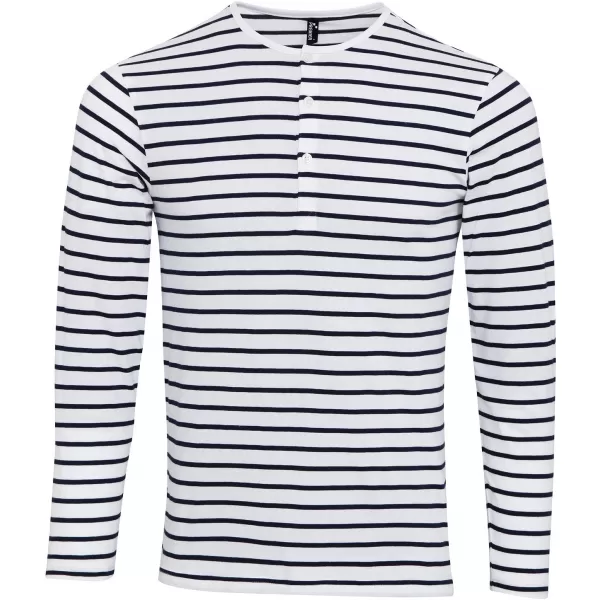  Pánská košile Premier | PR 218 WHITE/NAVY 