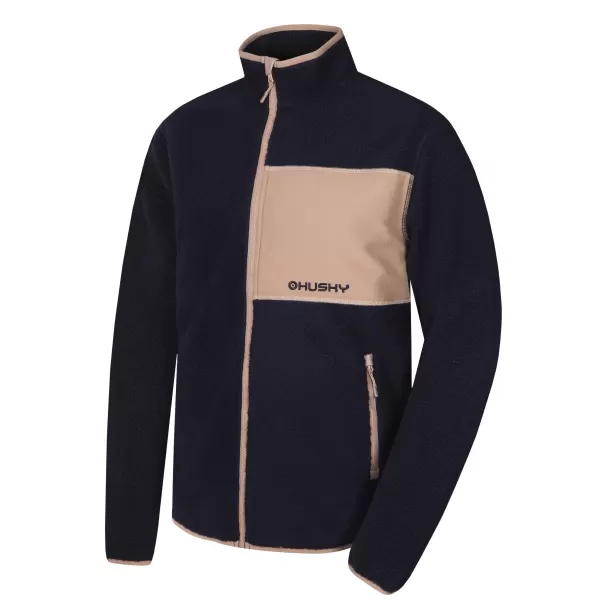  Pánská mikina HUSKY ADDY ZIP M DARK BLUE 