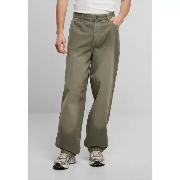  Pánské džíny URBAN CLASSICS TB4461 PALE OLIVE 