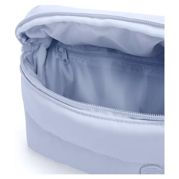  Ledvinka HEYS PUFFER MINI WAIST BAG LIGHT BLUE 