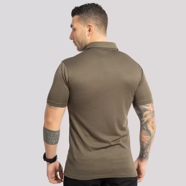  Pánské triko s límečkem PENTAGON VANQUISH POLO SHIRT K09048 BROWN GREY 