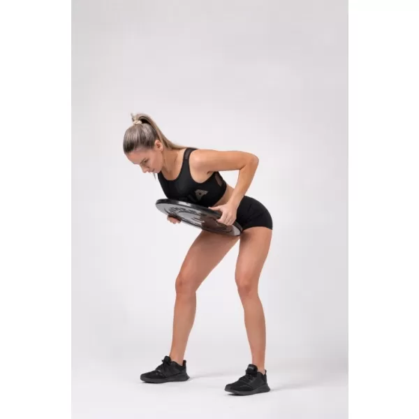  NEBBIA Gold Mesh mini top 830 BLACK 