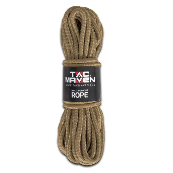  Parašňůra PENTAGON MULTI PURPOSE ROPE 10MM X 15M  D25009 COYOTE 