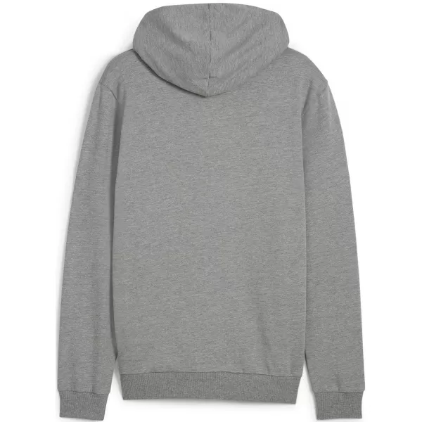  Pánská mikina PUMA TEAMGOAL CASUALS HOODED JACK 658595_33 MEDIUM GRAY HEATHER/WHITE 