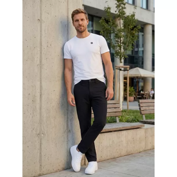  Pánské kalhoty ALTISPORT ATS TROUSER SLIM-FIT ČERNÁ 