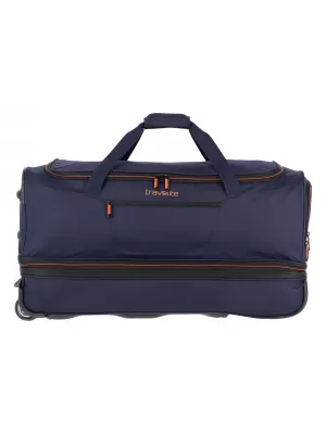 Taška TRAVELITE BASICS WHEELED DUFFLE L NAVY/ORANGE