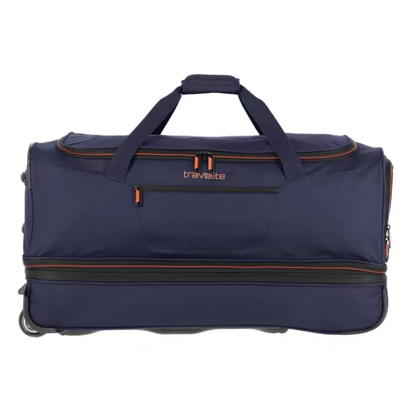  Taška TRAVELITE BASICS WHEELED DUFFLE L NAVY/ORANGE 